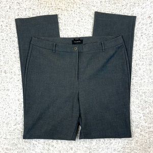 Women’s 33T Dress Pants: Talbots, Charcoal Grey, Stretch, 35” Inseam, Straight